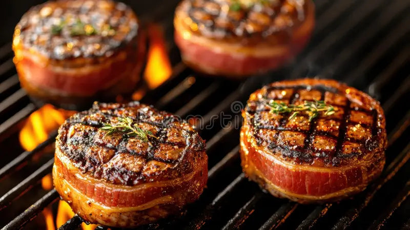 Bacon Wrapped Beef Fillets